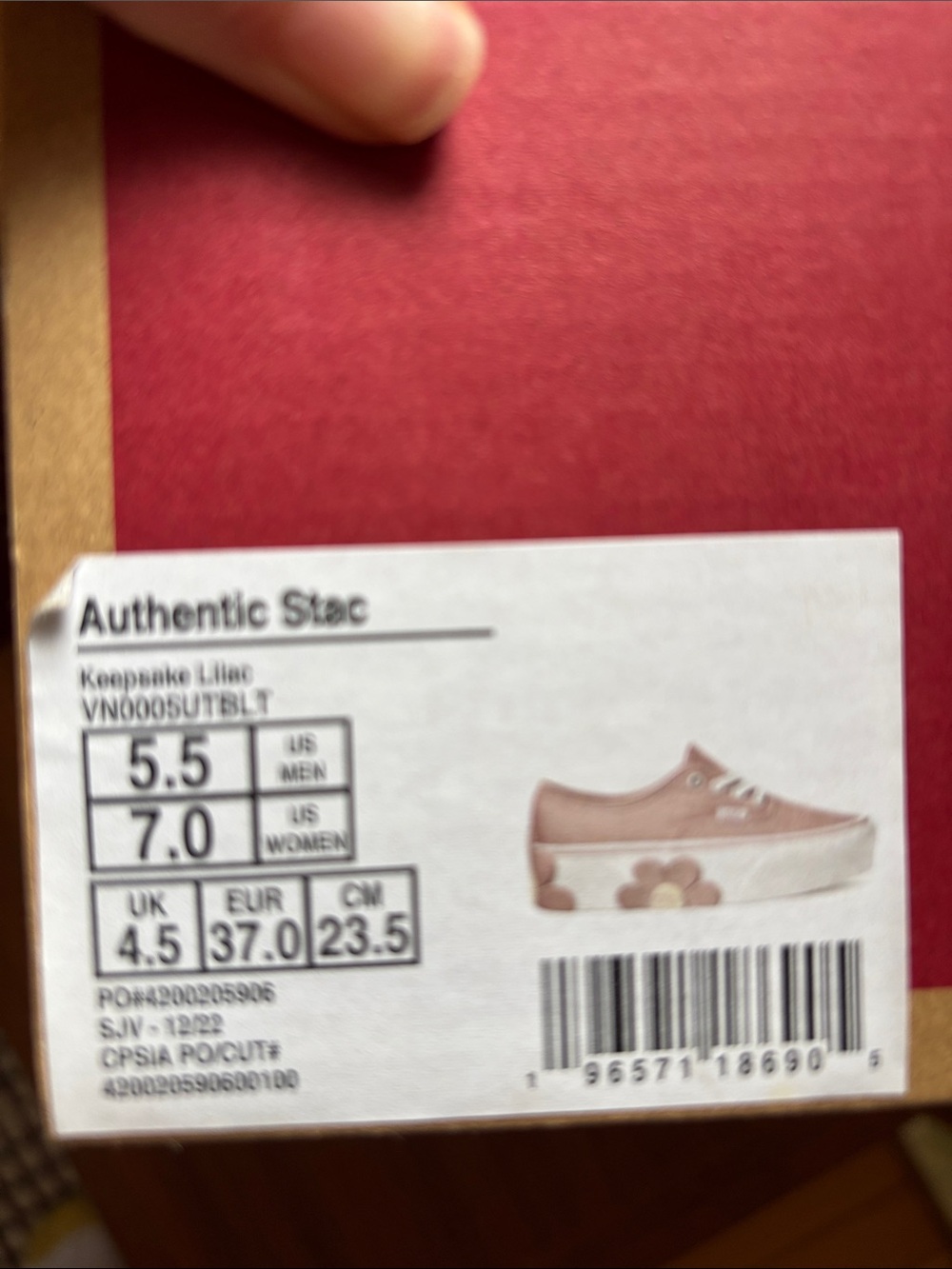 Vans stackform osf lilac keepsake sneakers - Picture 3 of 7